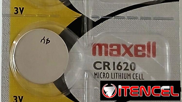 Batería CR 1620 marca Maxell