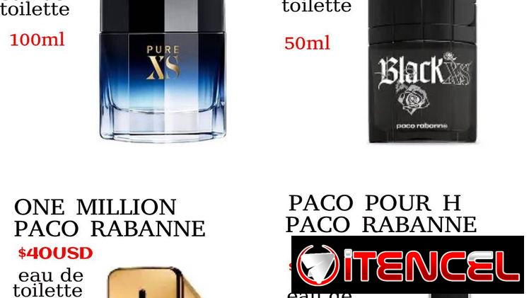 Perfumes originales comprados en Estados Unidos con etiqueta y numeración