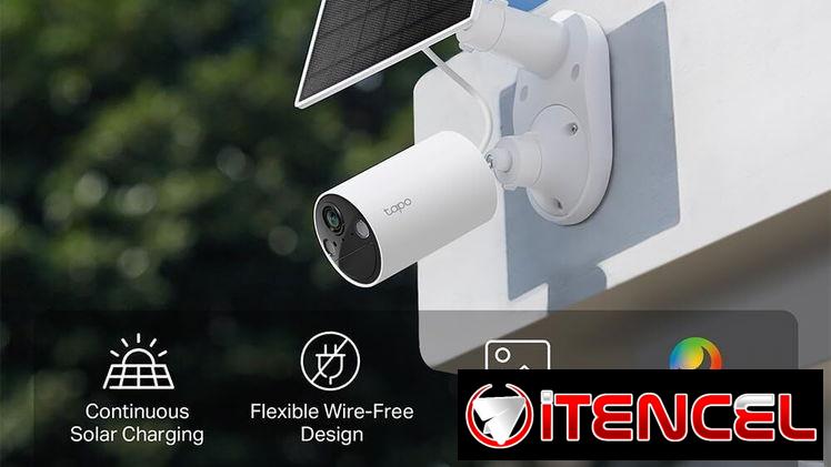 ☎️53544655 🛵 Entrega Disponible ⭐Kit de cámara de seguridad solar Tapo SolarCam C402 🌞📷 ⭐