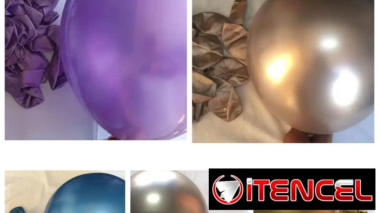 Globos cromados 10″ (p)