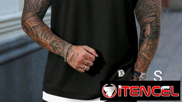 Conjunto de hombre negro