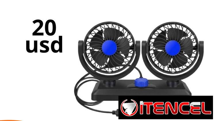 VENTILADOR DOBLE CABEZAL USB