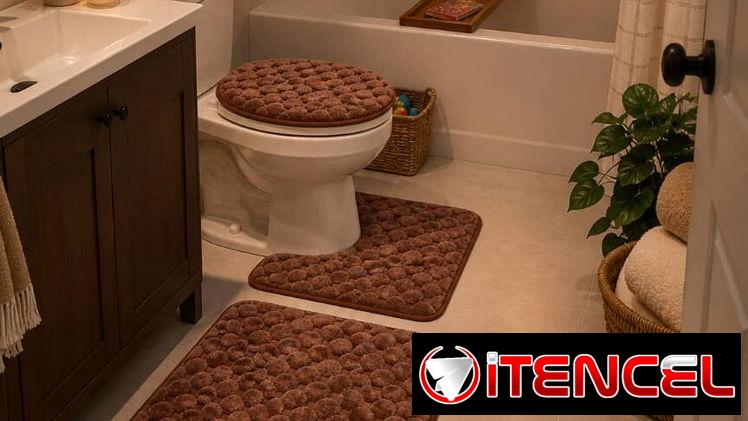 Alfombra para baño 3piezas