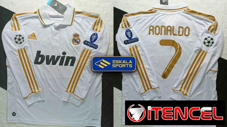 Real Madrid Retro pullovers de futbol