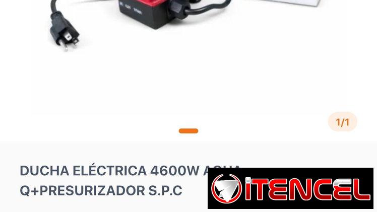 Ducha electrica +Presurizador