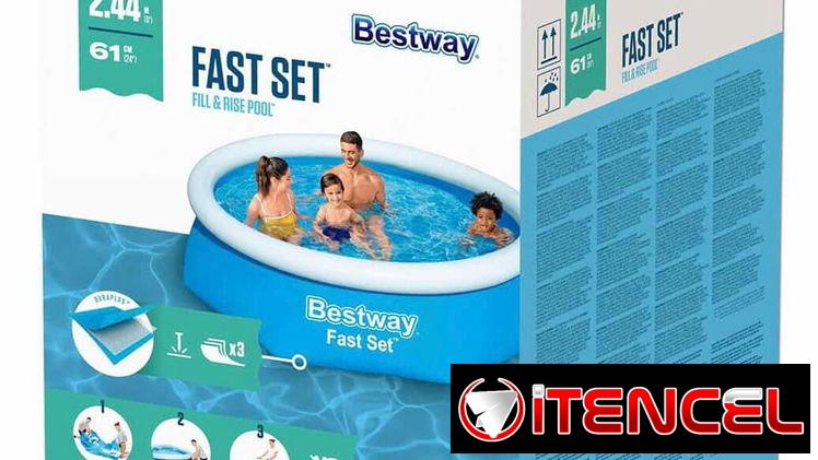 Piscina Bestway 2.44 m x 61 cm 📦