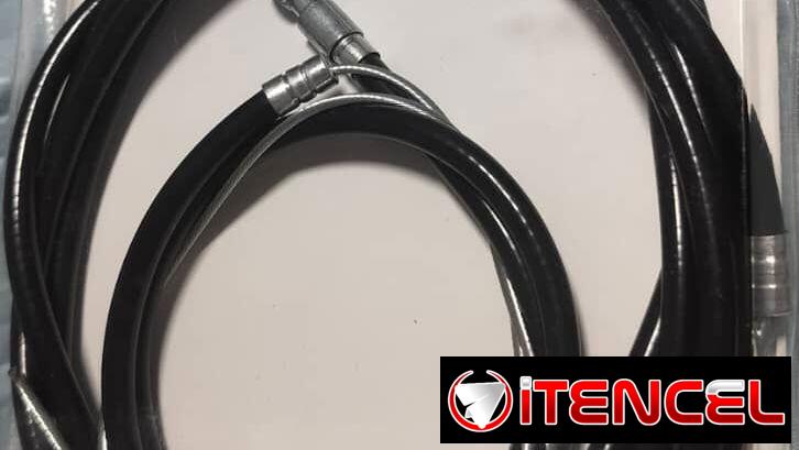 SET DE CULEBRAS DELANTERA Y TRASERA  DE FRENO PARA BICI