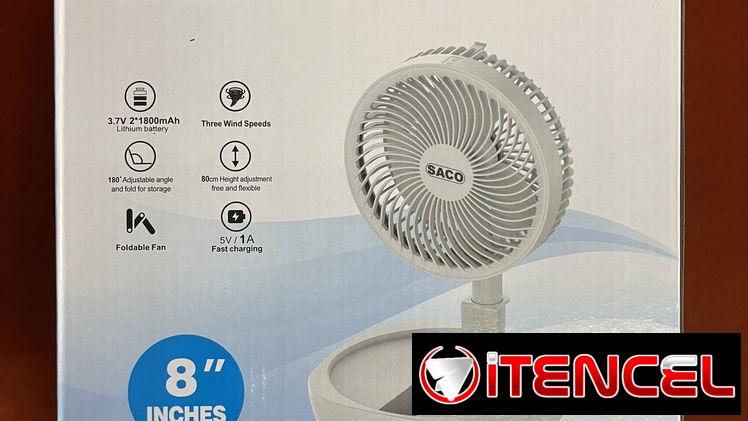 Ventilador recargable (batería de litio)