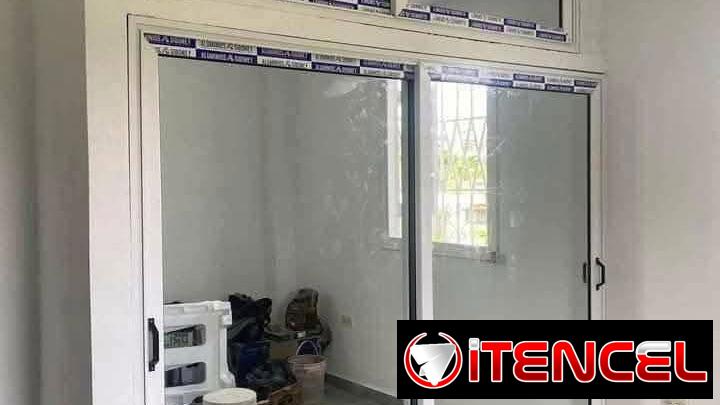 Ventanas de aluminio con cristal a la medida del cliente