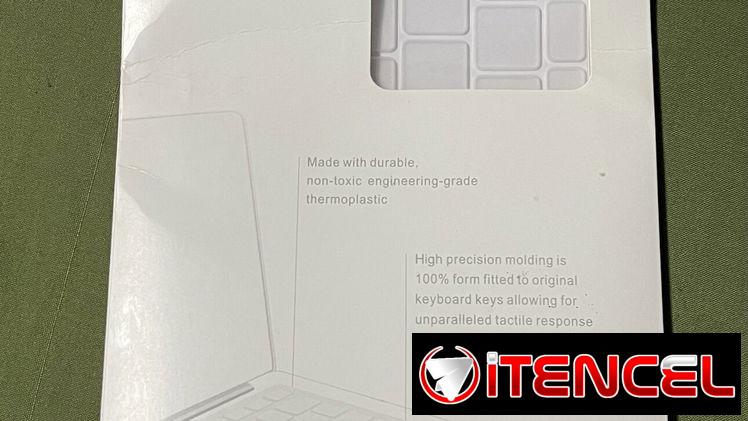Funda de Silicona para proteger el teclado de su LapTop MacBook. Impermiable y transparente!!