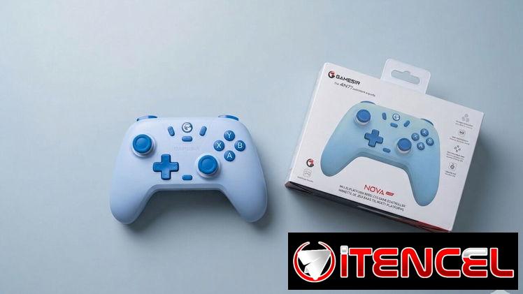 ​🎮 Mando GameSir NOVA Lite De Color Azul Celeste