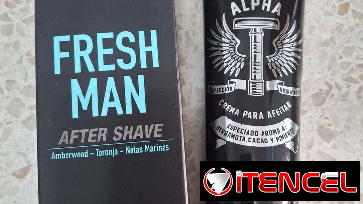 Crema para afeitar y after shave marca fraiche.