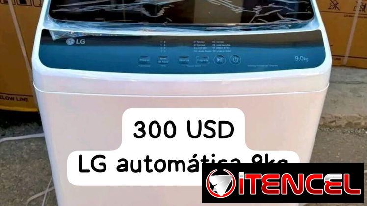 Lavadora LG automática 9kg