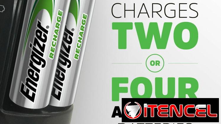 🔋 Cargador Energizer AA/AAA con 4 Pilas Recargables Incluidas Pantalla LED Envío* + Garantía**