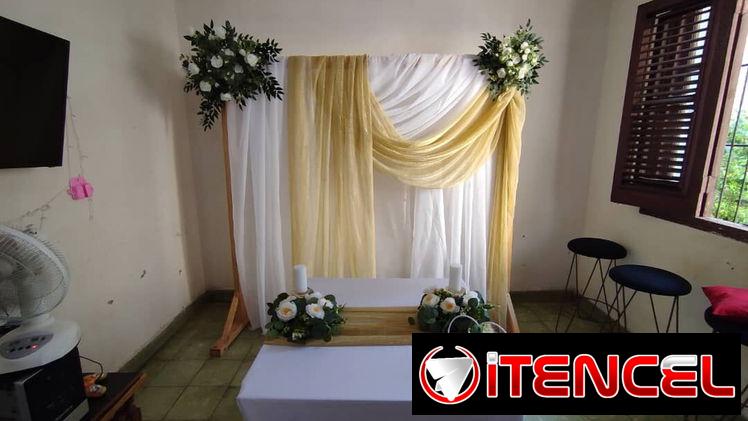 Decoración de bodas sencillas y hermosas en casa