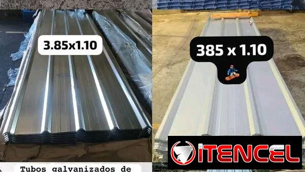 Venta de tejas galvanizadas y purles galvanizados