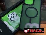Forro de Protección MagSafe Anti Choque para la serie 16 de iPhone Completa!! Incluye mica de cámaras!!