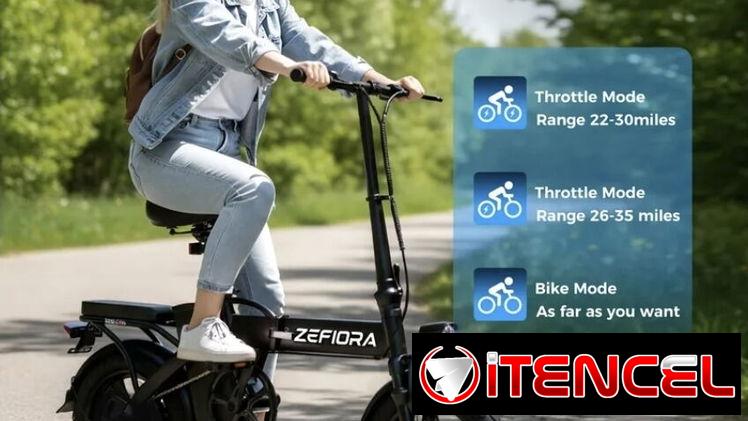 ¡Bicicleta eléctrica ZEFIORA 48V/15Ah!