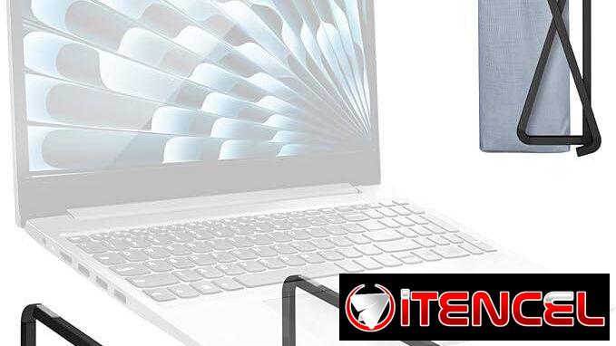 * Soporte plegable para laptop con ventilación universal