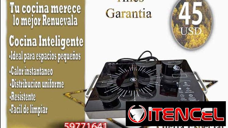 Cocina Infrarrojo 🔥 Cocina Infrarrojo Lemax – 1 Hornilla $45 – 1200W ✅ Calor instantáneo • Fácil de limpiar •