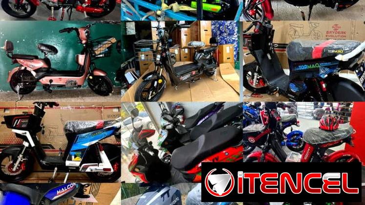 Patineta Eléctrica Ganga, Bicimoto Halcón, Yoazaky, Topmaq Evolution, Moto Fénix Sport y Moto Unizuki
