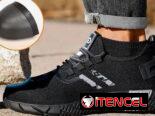 KGJIANDA Zapatos de punta de acero para hombre No. 37 NUEVOS