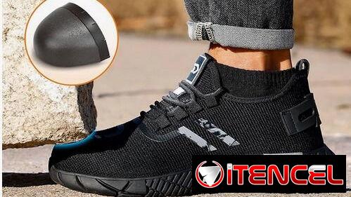 KGJIANDA Zapatos de punta de acero para hombre No. 37 NUEVOS