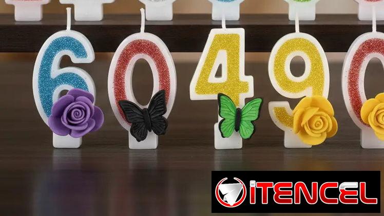 Velas de números decoradas a su gusto, globos metálicos de numeros, globos de latex
