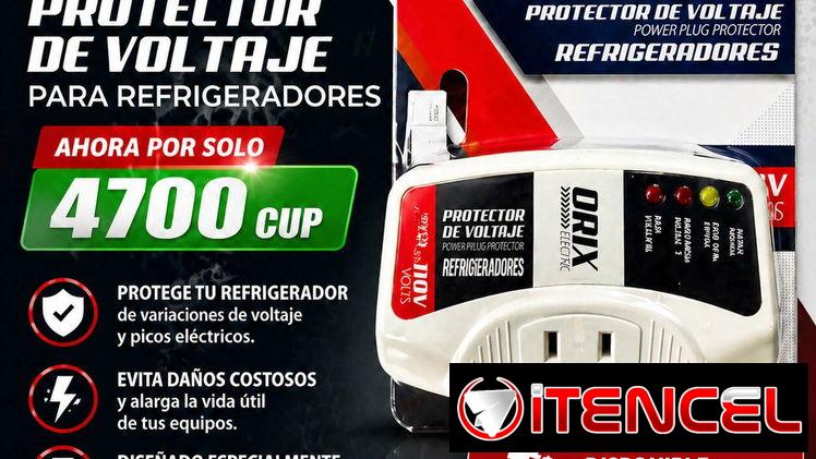 PROTECTOR DE VOLTAJE SIMPLE PARA REFRIGERADORES 110vol Simple 4700 cup triple 5000cup
