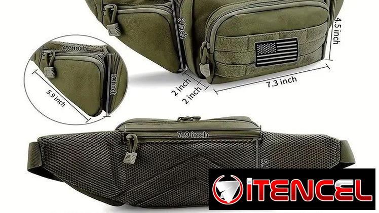 Bolso Táctico Multipropósito – Ideal para Aventuras, Trabajo o Uso Diario | videojuegoshabana.com