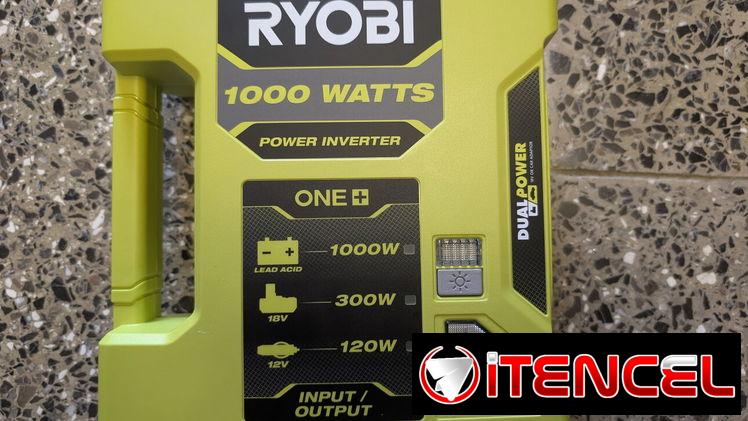 Inversor de Corriente RYOBI  – 1000W
