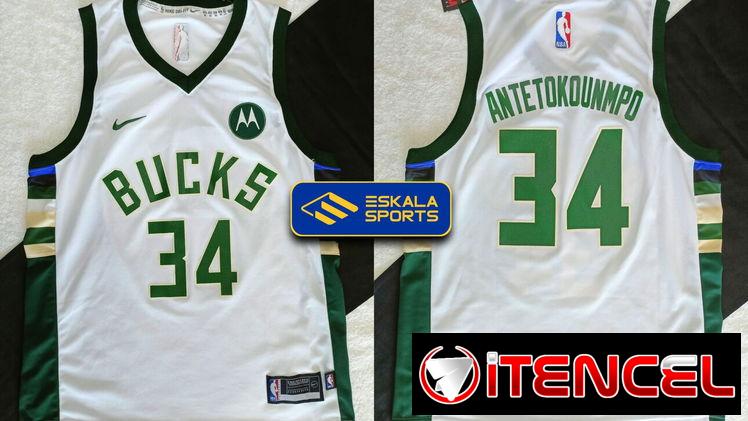 CAMISETA DE BASKET NBA MILWAUKEE BUCKS ANTETOKOUNMPO