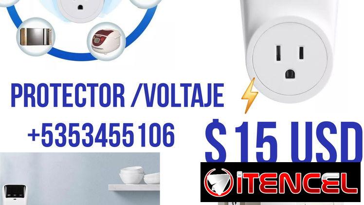Protector de voltaje ⚡️ 110V y 220vProtector de voltaje ⚡️ 110V y 220v