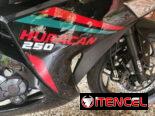 Moto nueva IZUKI, HURACAN, de 250 CC, nueva, con chapa