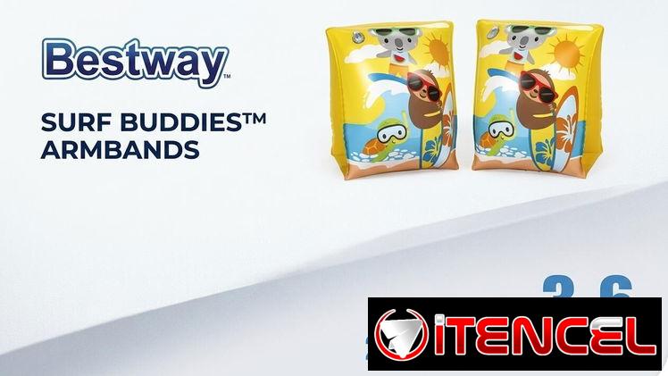 Flotadores Bestway (Línea Surf Buddies).
