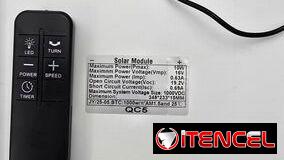 Ventilador recargable STAVEL 70$