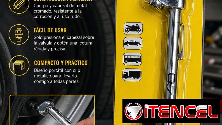 ‼️MEDIDOR DE AIRE 120 PSI  PRECIO 4️⃣ USD ‼️ http://wa.me/50240480   Mantén la presión correcta en tus neumáticos para u
