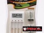 CARGADOR DE PILAS RECARGABLES JIABAO JB-212