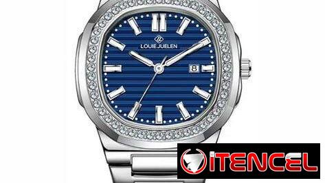 LOUIEJUELEN Reloj Automático de Lujo para Hombre – 42 mm | videojuegoshabana.com