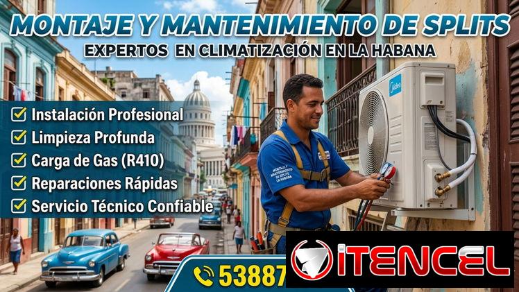 ❄️ ¿Calor en La Habana? Mantén tu hogar fresco con nuestros expertos en Splits ❄️