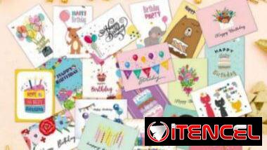 ☎️53544655 🛵 Entrega Disponible ⭐Tarjetas de cumpleaños con sobres y pegatina ⭐