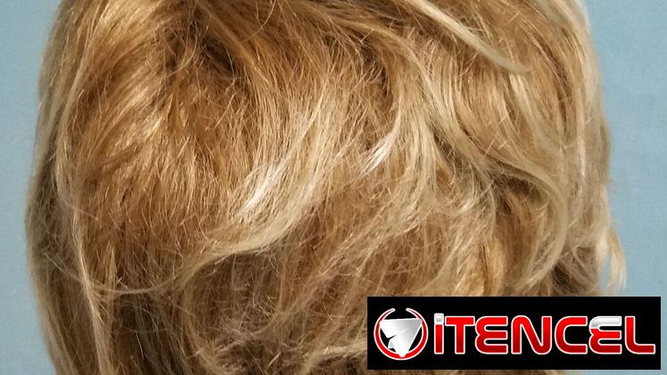 Peluca rubia