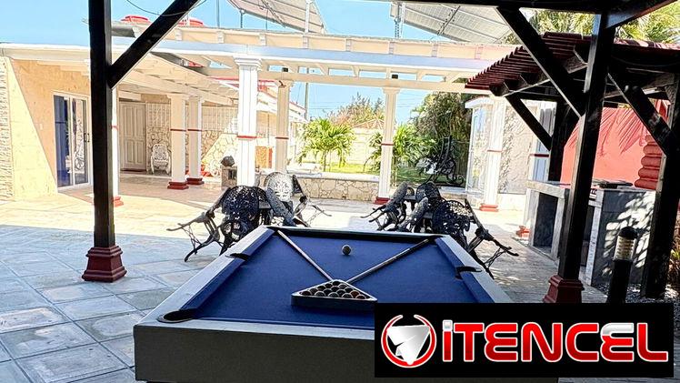 Alquilo CASA DE LUJO CON PISCINA de 4 habitaciones en Guanabo