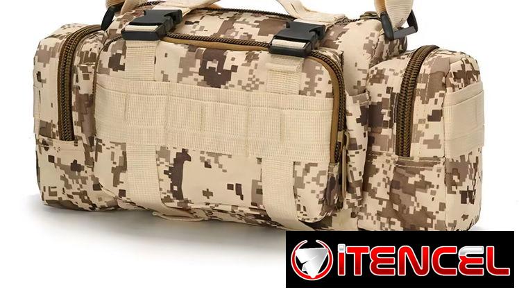 Riñonera Multifuncional Unisex. Riñoneras Deportiva Pro con pomos.