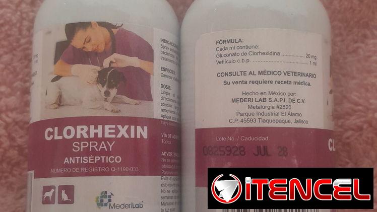 Spray de clorhexidina