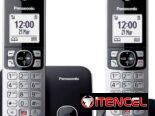 —– Teléfono Panasonic de 2 bases con altavoz —–
