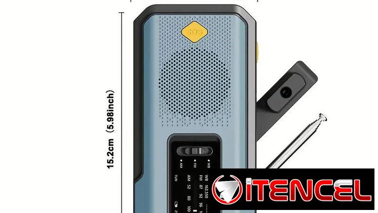 📻 RADIOS PORTÁTILES  CARGAN POR USB,DINAMO Y SOLAR,PRÁCTICOS DE USAR EN APAGONES 📻