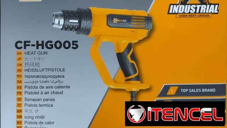 Pistola de calor profesional 600 grados 2000w
