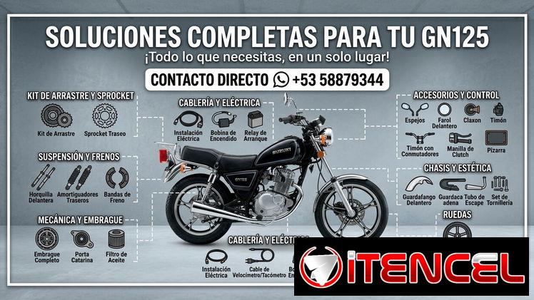 Moto GN 125 ,Modelo viking 4 tiempo 45 km por litro ..