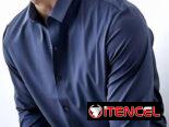 Camisas azul marino de vestir de mangas largas 58547627